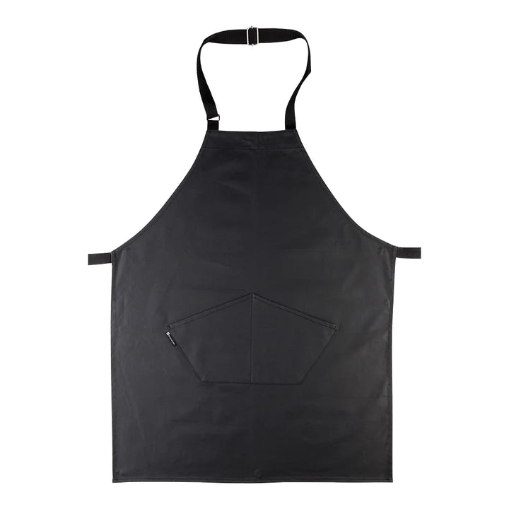Restaurantware Black Cotton Cooking Apron, 32 X 26 Inch, Flame-Retardant - Restaurant Equipment and Smallwares - Canadian Distribution