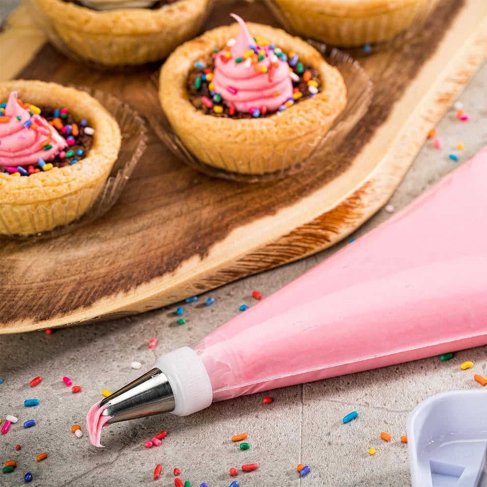 Restaurantware Pastry Tek Clear Plastic Pastry Piping Bags, 21 X 10.25 Inch, Biodegradable - Restaurant Equipment and Smallwares - Canadian Distribution - Ships Free Within Canada on Orders Above CAD $199