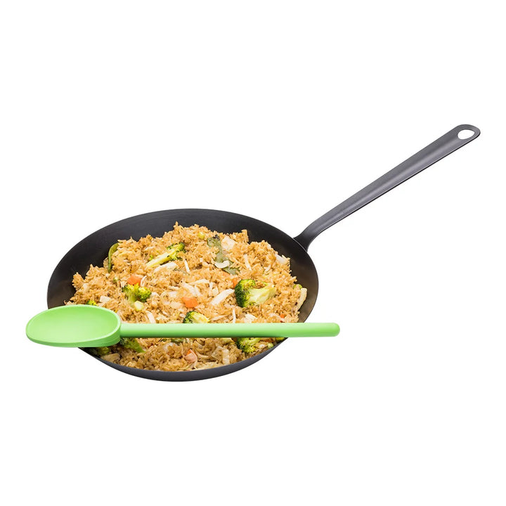 Restaurantware Met Lux 12In Green Nylon Spoon, High Heat - Restaurant Equipment and Smallwares - Canadian Distribution - Ships Free Within Canada on Orders Above CAD $199
