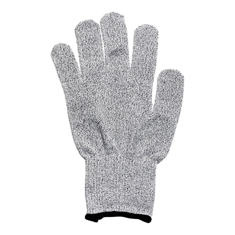 Restaurantware Life Protector Large Grey Cut-Resistant Gloves, 9 X 5 Inch, Food Safe Level 5 Protection - Restaurant Equipment and Smallwares - Canadian Distribution