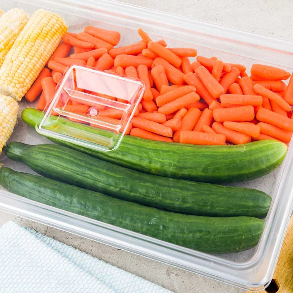 Restaurantware Met Lux Clear Plastic Lid, For Full-Size Food Container - Restaurant Equipment and Smallwares - Canadian Distribution