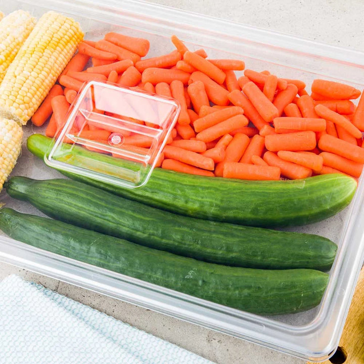 Restaurantware Met Lux Clear Plastic Lid, For Full-Size Food Container - Restaurant Equipment and Smallwares - Canadian Distribution