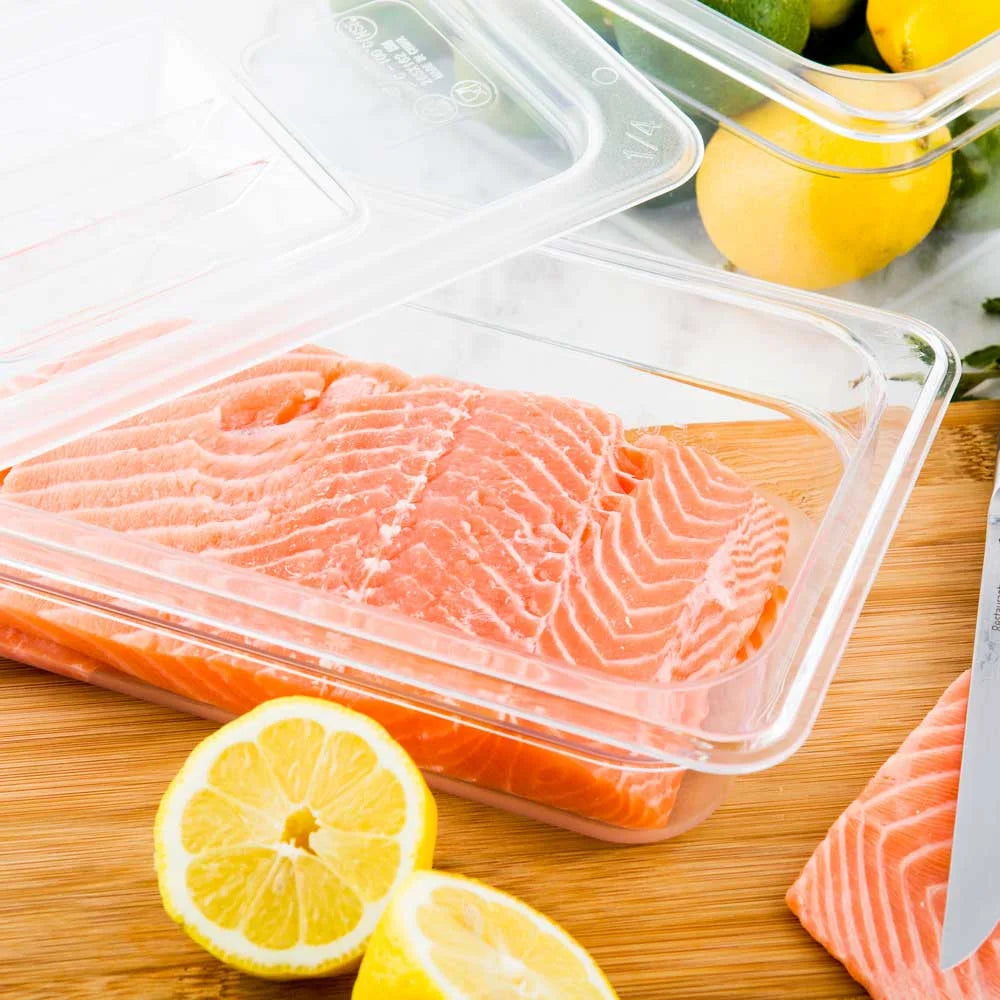 Restaurantware Met Lux Quarter-Size 2.5In Deep Clear Plastic Food Container - Restaurant Equipment and Smallwares - Canadian Distribution