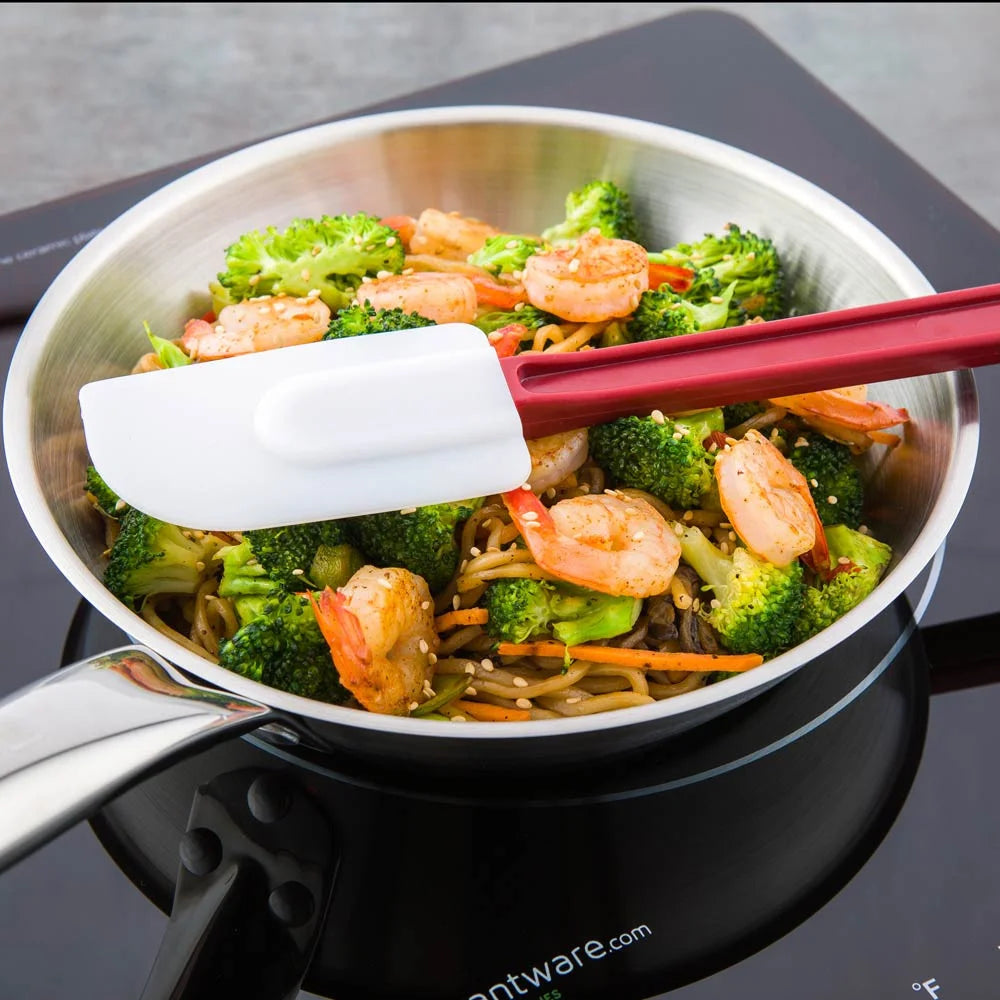 Restaurantware Met Lux 10 Inch Flat Rubber Spatula, High Temperature - Restaurant Equipment and Smallwares - Canadian Distribution