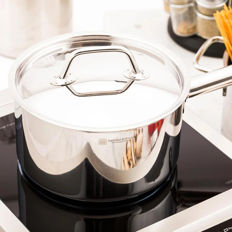 Restaurantware Met Lux Stainless Steel Lid, For 3.5 Quart Sauce Pan - Restaurant Equipment and Smallwares - Canadian Distribution