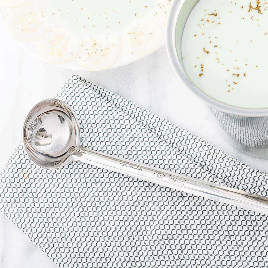 Restaurantware Met Lux 2oz Stainless Steel Serving Ladle - Restaurant Equipment and Smallwares - Canadian Distribution