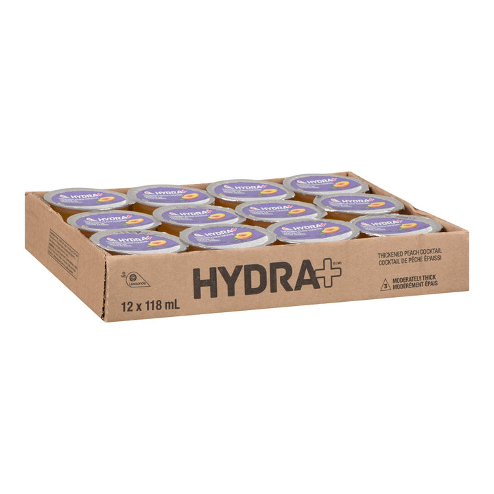 Hydra+ Hydra+ Peach Cocktail, Level 3 Thickened Beverage, Portion, 100 Percent