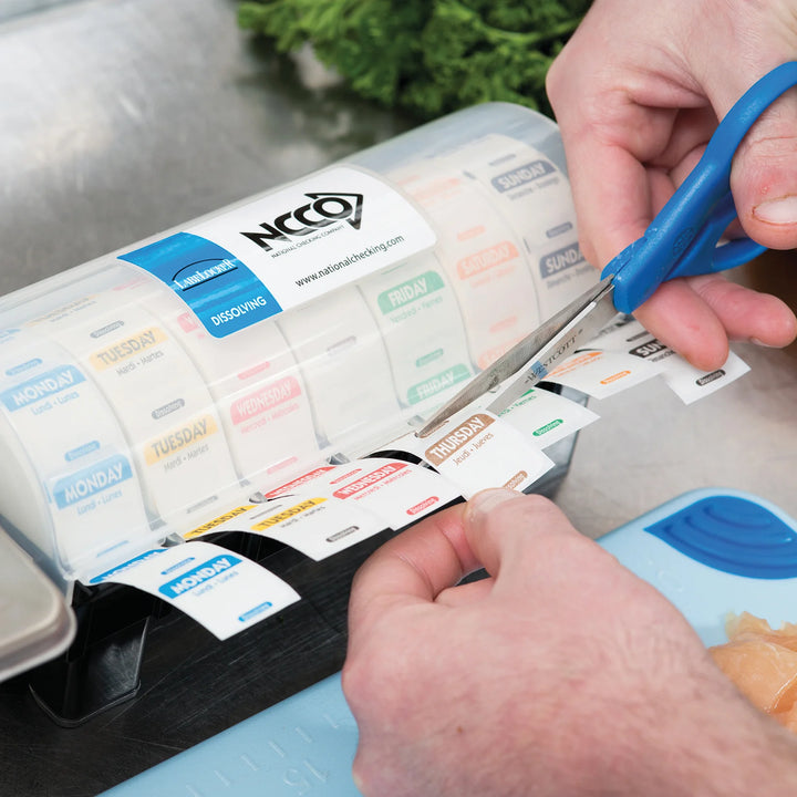 National Checking Company Label Dispenser, Labelocker And Label, 7 Days - Restaurant Equipment and Smallwares - Canadian Distribution - Ships Free Within Canada on Orders Above CAD $199