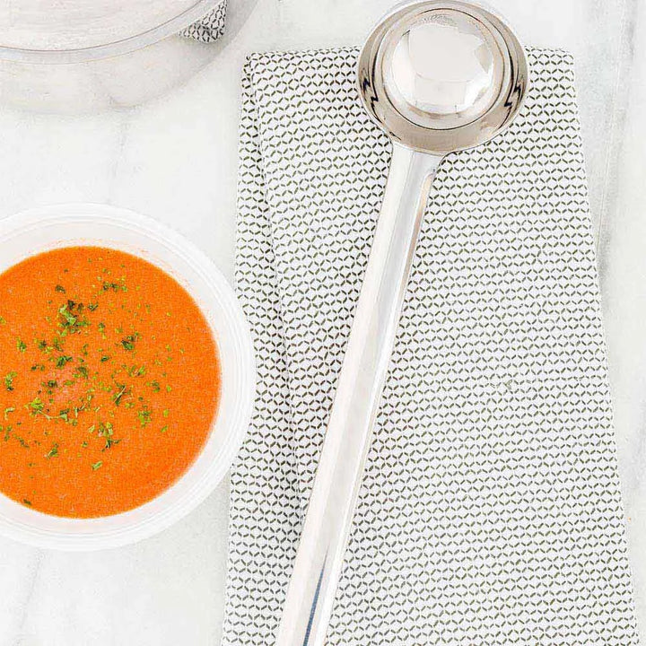 Restaurantware Met Lux 4oz Stainless Steel Serving Ladle, Heavy-Duty - Restaurant Equipment and Smallwares - Canadian Distribution
