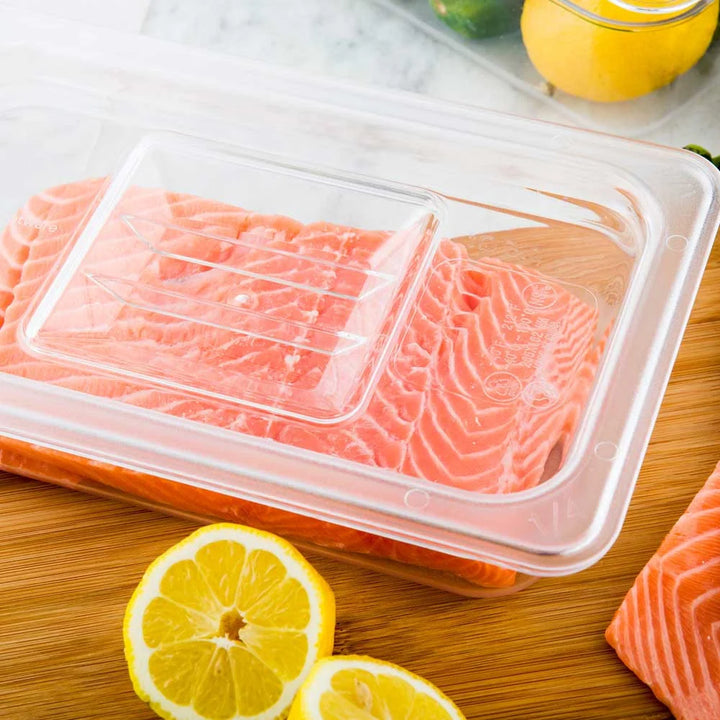 Restaurantware Met Lux Clear Plastic Lid, For Quarter-Size Food Container - Restaurant Equipment and Smallwares - Canadian Distribution