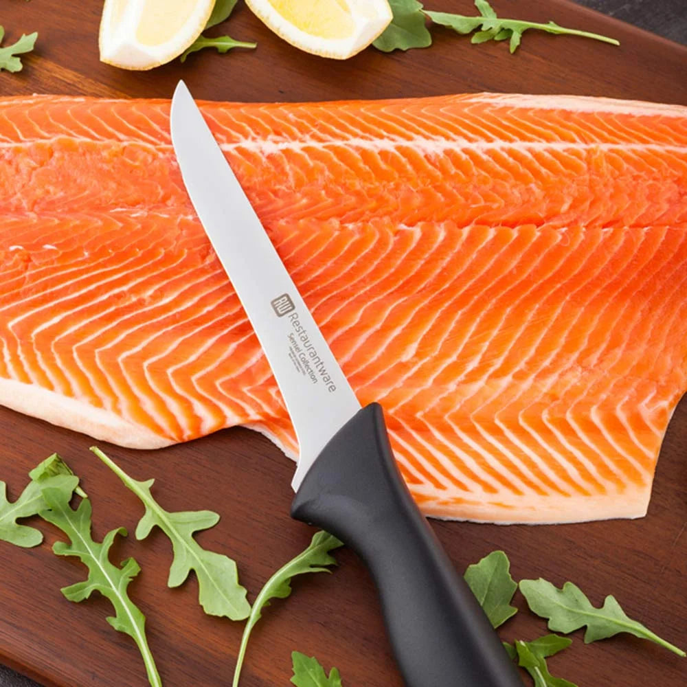 Restaurantware Sensei Back Of The House 6 Inch Flexible Boning Knife, Premium Gernan Steel, With Haccp Protection - Restaurant Equipment and Smallwares - Canadian Distribution