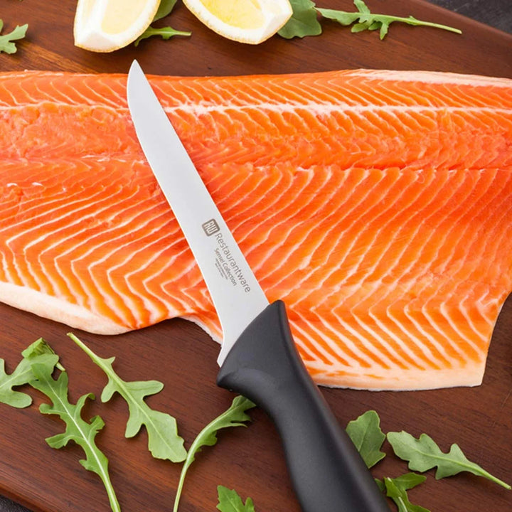 Restaurantware Sensei Back Of The House 6 Inch Flexible Boning Knife, Premium Gernan Steel, With Haccp Protection - Restaurant Equipment and Smallwares - Canadian Distribution