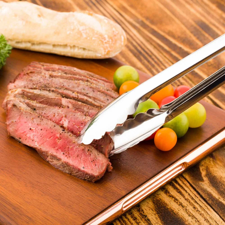 Restaurantware Met Lux 16 Inch Stainless Steel Tong, With Rubber Grip, Heavy-Duty - Restaurant Equipment and Smallwares - Canadian Distribution