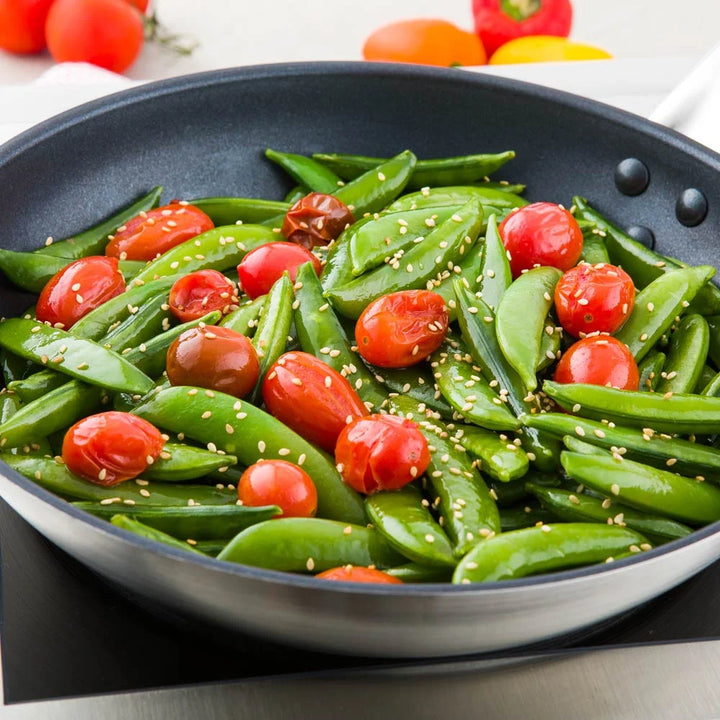 Restaurantware Met Lux 10 Inch Stainless Steel Fry Pan, Induction Ready, Non-Stick - Restaurant Equipment and Smallwares - Canadian Distribution