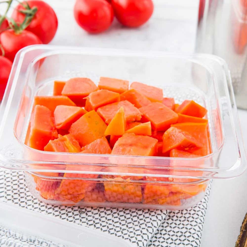 Restaurantware Met Lux Sixth-Size 2.5In Deep Clear Plastic Food Container - Restaurant Equipment and Smallwares - Canadian Distribution