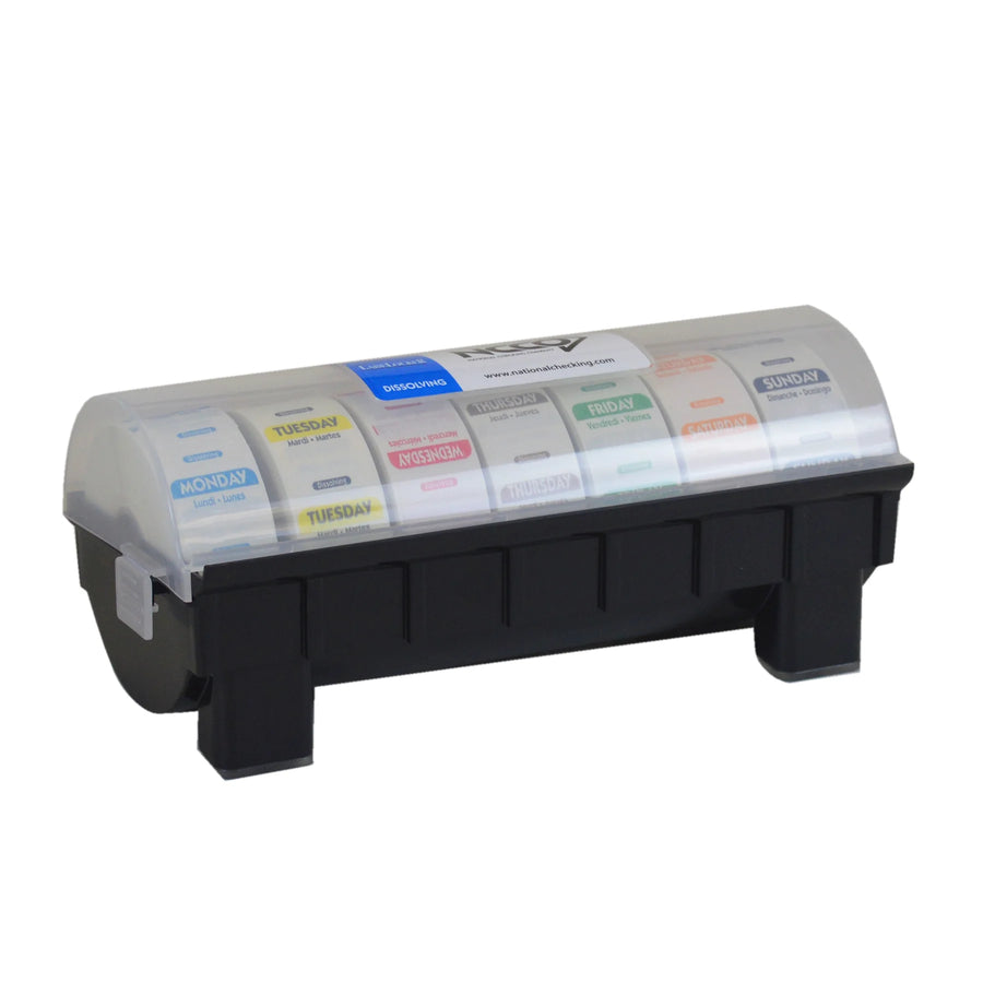 National Checking Company Label Dispenser, Labelocker And Label, 7 Days - Restaurant Equipment and Smallwares - Canadian Distribution