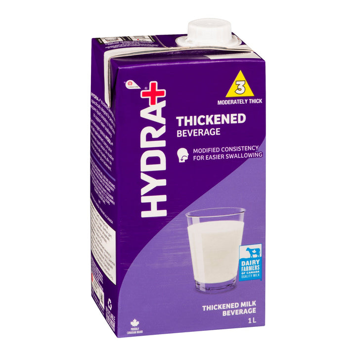 Hydra+ Hydra+ Milk, Level 3 Thickened Beverage, Tetra - Canadian Distribution - Ships Free Within Canada on Orders Above CAD $199