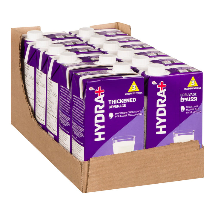 Hydra+ Hydra+ Milk, Level 3 Thickened Beverage, Tetra