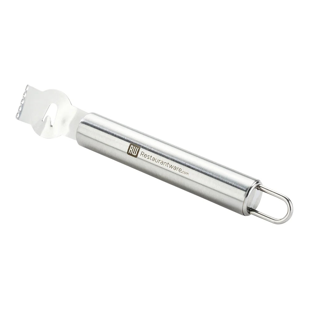 Restaurantware Met Lux 6.5In Stainless Steel Citrus Zester & Channel Knife - Restaurant Equipment and Smallwares - Canadian Distribution