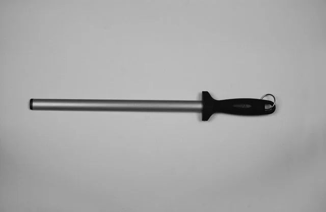 Gordon Choice 12In Sharpening Steel, Black Handle - Restaurant Equipment and Smallwares - Canadian Distribution