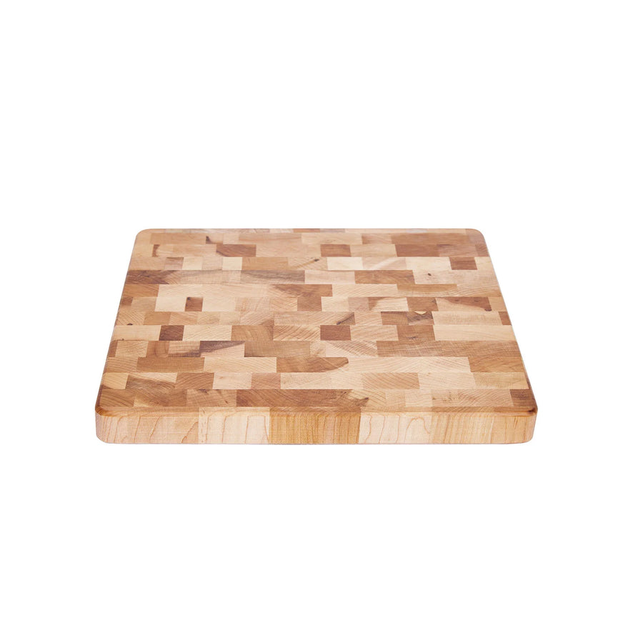 Labell Boards End Grain Maple Cutting Board, 10x10x1In - Restaurant Equipment and Smallwares - Canadian Distribution