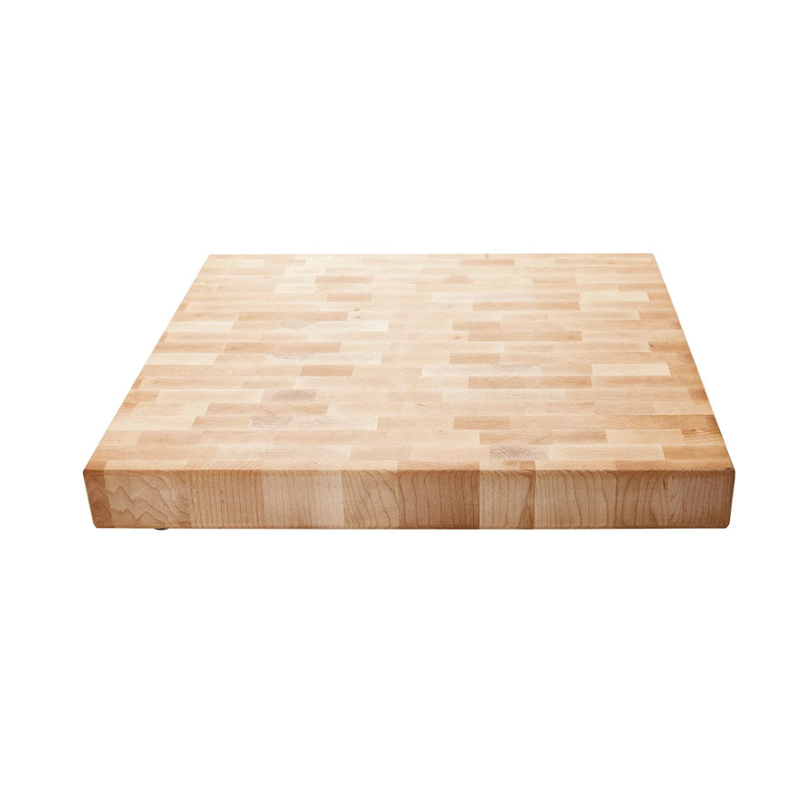 Labell Boards End Grain Maple Cutting Board, Wood Feet - Restaurant Equipment and Smallwares - Canadian Distribution