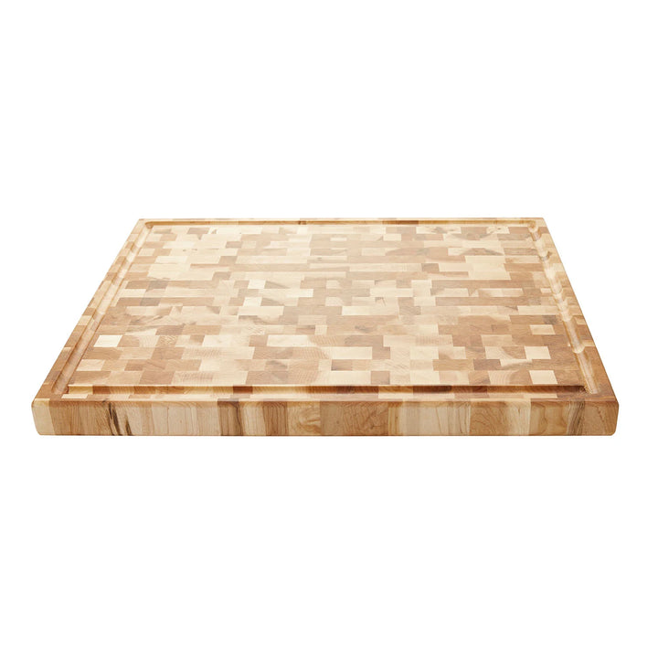 Labell Boards End Grain Maple Cutting Board, With Handle - Restaurant Equipment and Smallwares - Canadian Distribution