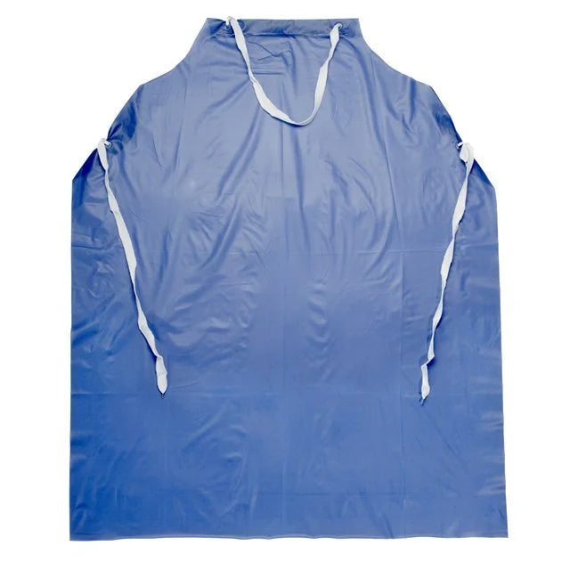 San Jamar 36X35In Vinyl Blue Dishwasher Bib Apron - Restaurant Equipment and Smallwares - Canadian Distribution