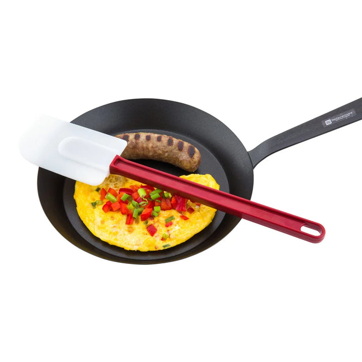 Restaurantware Met Lux Red Flat Rubber Spatula, 16X3X0.5In, High Temperature - Restaurant Equipment and Smallwares - Canadian Distribution - Ships Free Within Canada on Orders Above CAD $199