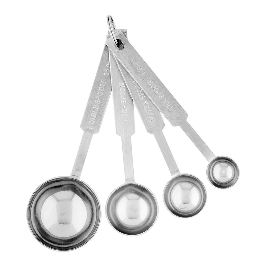 Restaurantware Met Lux Stainless Steel Measuring Spoon Set - Restaurant Equipment and Smallwares - Canadian Distribution