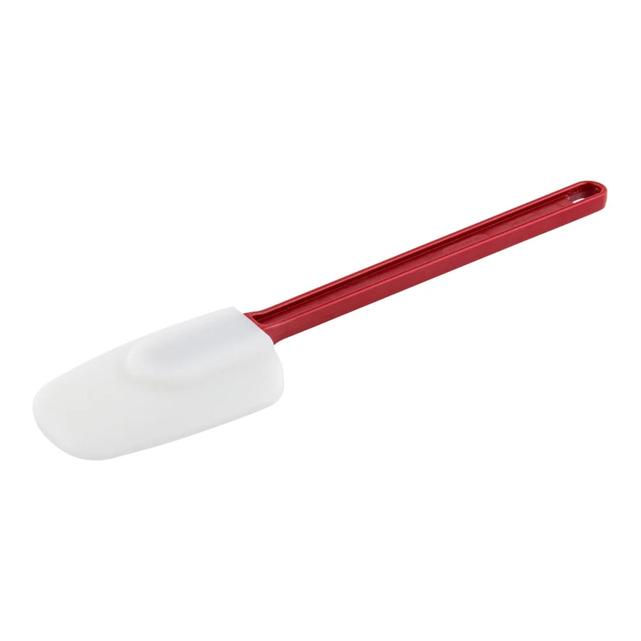 Restaurantware Met Lux Red Rubber Spoon-Shaped Spatula, 16 X 3 X 0.5 Inch, High Temperature - Restaurant Equipment and Smallwares - Canadian Distribution