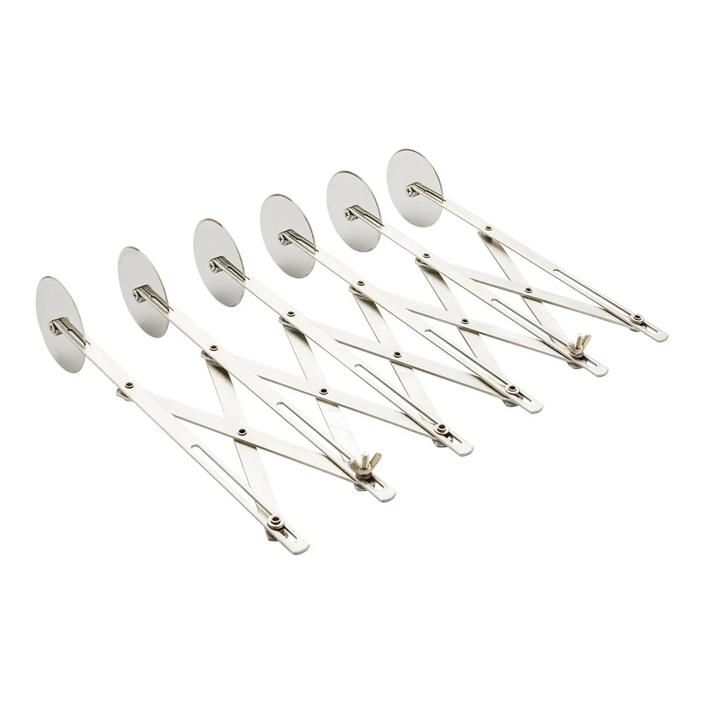 Restaurantware Met Lux 6-Wheel Stainless Steel Pastry Cutter, With 2.25In Blade, 9.5 X 9.5 X 2.25In - Restaurant Equipment and Smallwares - Canadian Distribution