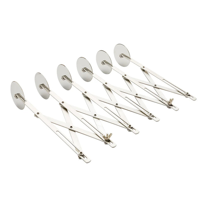 Restaurantware Met Lux 6-Wheel Stainless Steel Pastry Cutter, With 2.25In Blade, 9.5 X 9.5 X 2.25In - Restaurant Equipment and Smallwares - Canadian Distribution