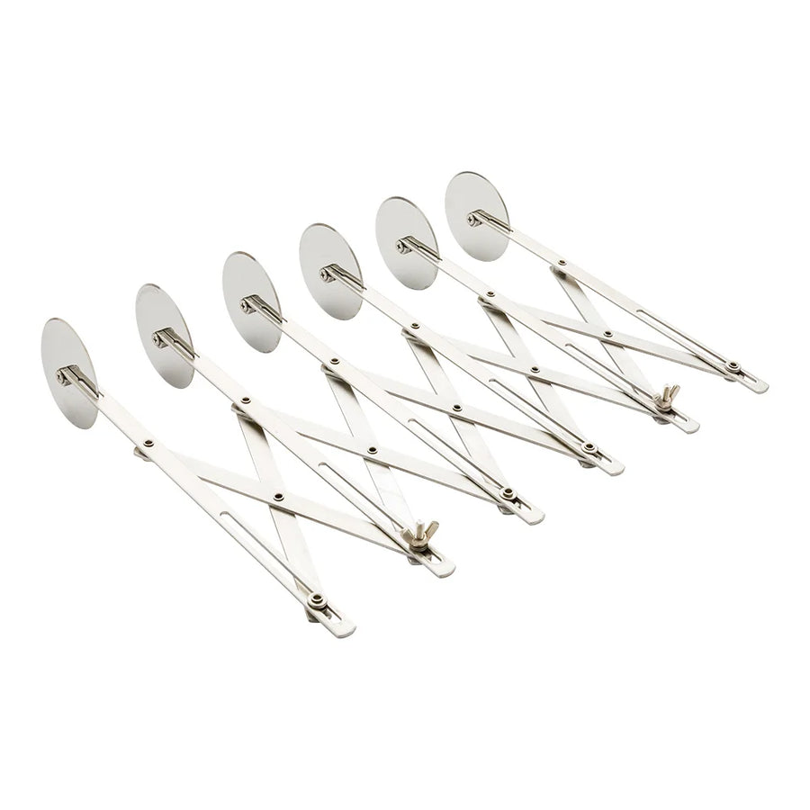 Restaurantware Met Lux 6-Wheel Stainless Steel Pastry Cutter, With 2.25In Blade, 9.5 X 9.5 X 2.25In - Restaurant Equipment and Smallwares - Canadian Distribution