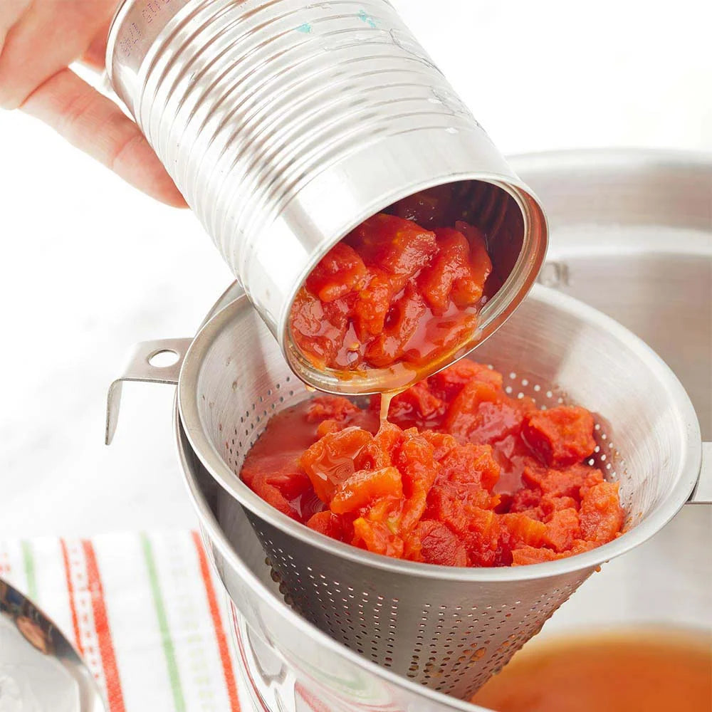 Restaurantware Met Lux 5In Stainless Steel China Cap Course Strainer - Restaurant Equipment and Smallwares - Canadian Distribution