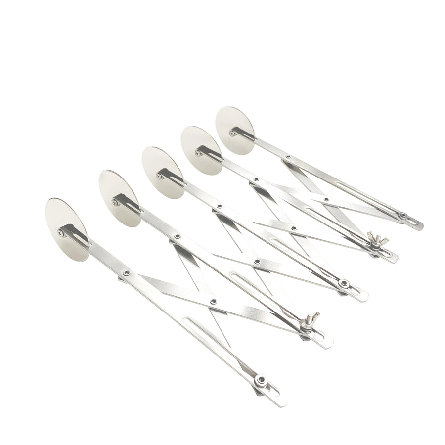 Restaurantware Met Lux 5-Wheel Stainless Steel Pastry Cutter, With 2.25In Blade, 9.5 X 9.5 X 2.25In - Restaurant Equipment and Smallwares - Canadian Distribution