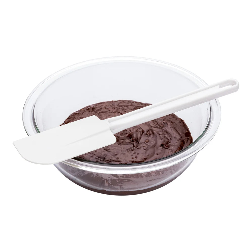 Restaurantware Met Lux White Flat Rubber Spatula, 16X3X0.5In - Restaurant Equipment and Smallwares - Canadian Distribution - Ships Free Within Canada on Orders Above CAD $199