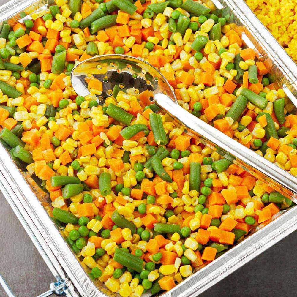 Restaurantware Met Lux 13In Stainless Steel Perforated Serving Spoon - Restaurant Equipment and Smallwares - Canadian Distribution