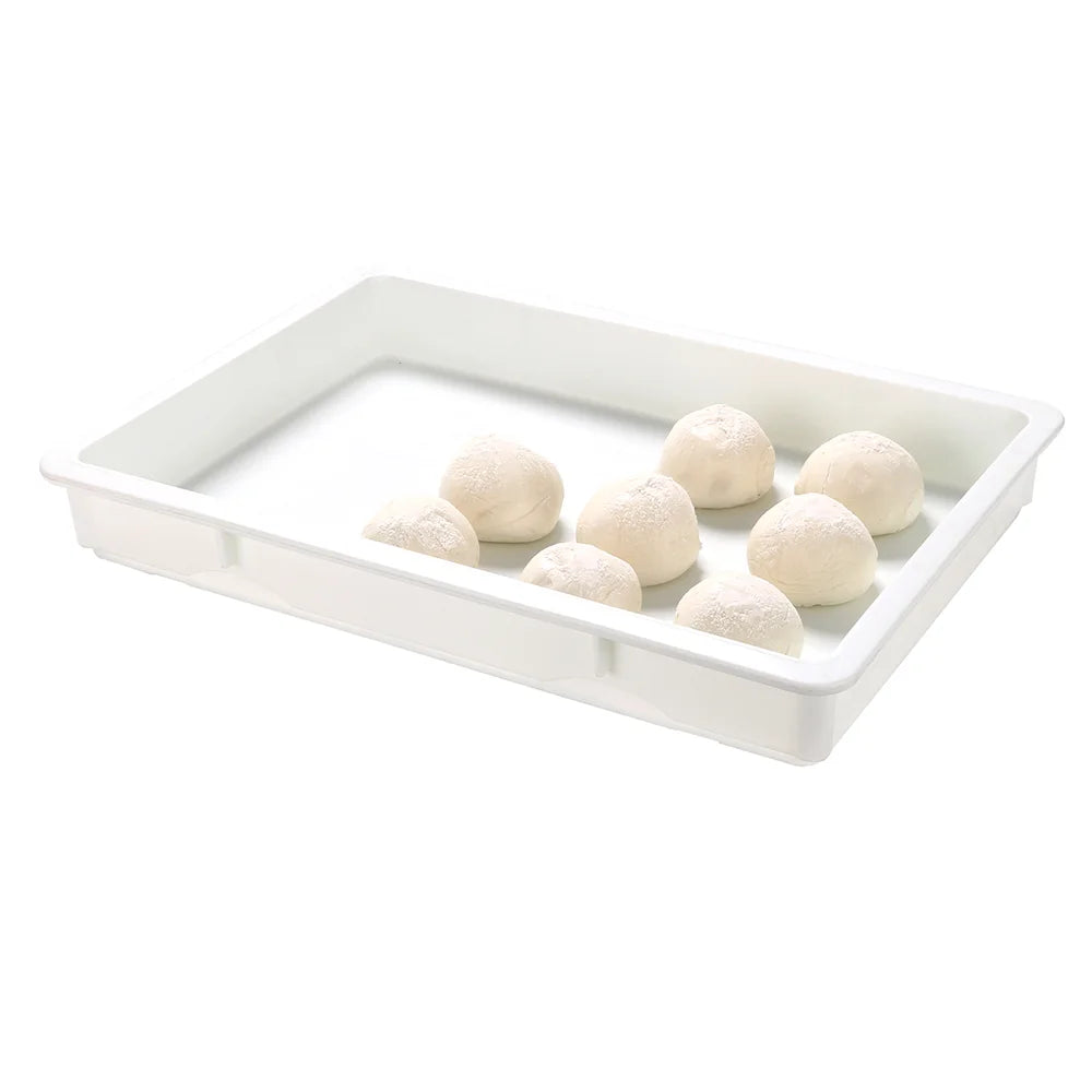 Restaurantware White Plastic Dough Proofing Boxes, 26X18X3In - 10 Units/Case - Restaurant Equipment and Smallwares - Canadian Distribution - Ships Free Within Canada on Orders Above CAD $199