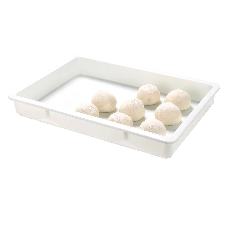 Restaurantware White Plastic Dough Proofing Boxes, 26X18X3In - 10 Units/Case - Restaurant Equipment and Smallwares - Canadian Distribution - Ships Free Within Canada on Orders Above CAD $199