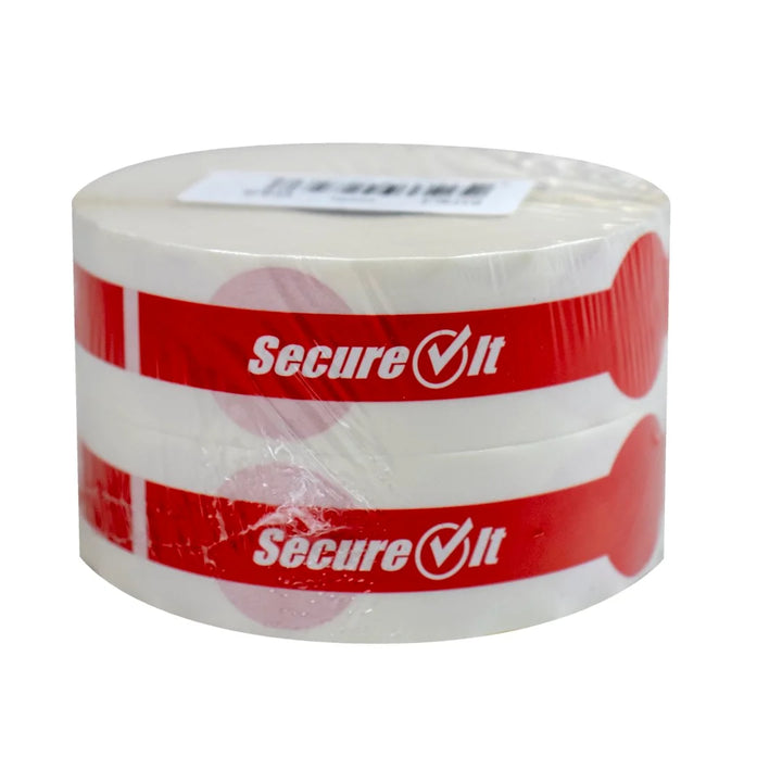 SecureIt Red Tamper Evident Label, 1x7In - Restaurant Equipment and Smallwares - Canadian Distribution - Ships Free Within Canada on Orders Above CAD $199