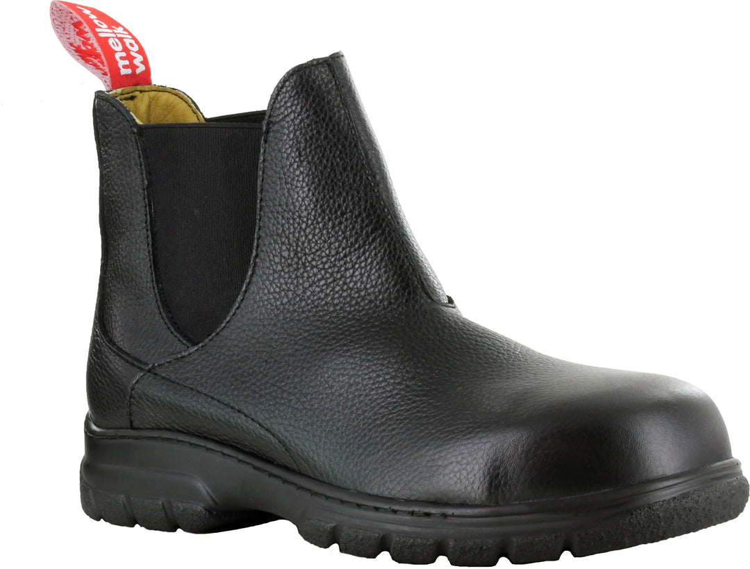 Mellow Walk Maddy Black Womens Boots, Metal Free, Double Gore Pull, Slip Resistant, Size 10.5 - Restaurant Equipment and Smallwares - Canadian Distribution