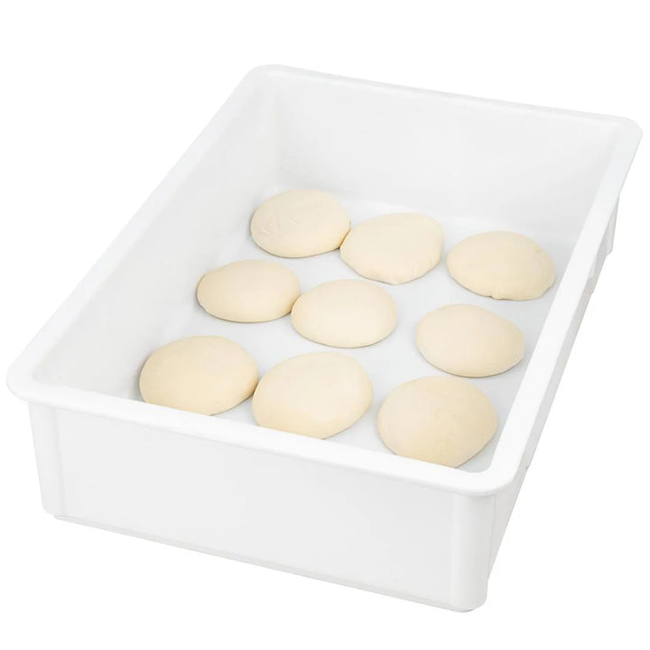 Restaurantware 26 x 18 x 6In White Plastic Dough Proofing Box - Restaurant Equipment and Smallwares - Canadian Distribution - Ships Free Within Canada on Orders Above CAD $199