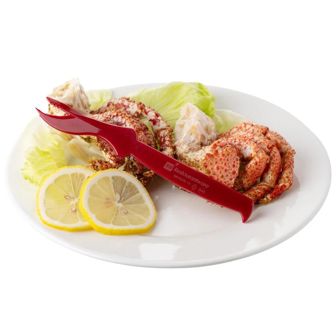 Restaurantware 7.50In Plastic Seafood Sheller, Red - Restaurant Equipment and Smallwares - Canadian Distribution - Ships Free Within Canada on Orders Above CAD $199