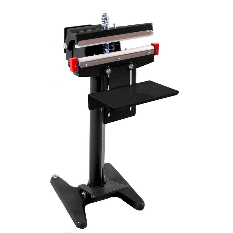 Restaurantware Black Aluminum Pedal-Actuated Impulse Sealer - Restaurant Equipment and Smallwares - Canadian Distribution