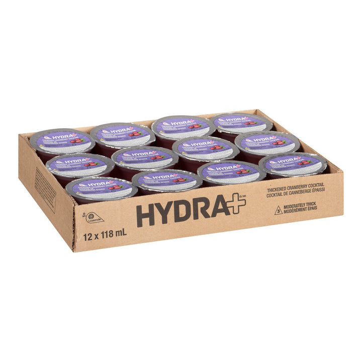 Hydra+ Hydra+ Cranberry Cocktail, Level 3 Thickened Beverage, Portion