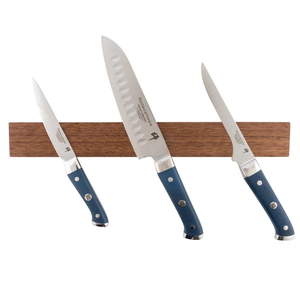Restaurantware Eco Tek 18In Rectangular Wood Knife Holder, Magnetic, Eco - Restaurant Equipment and Smallwares - Canadian Distribution - Ships Free Within Canada on Orders Above CAD $199