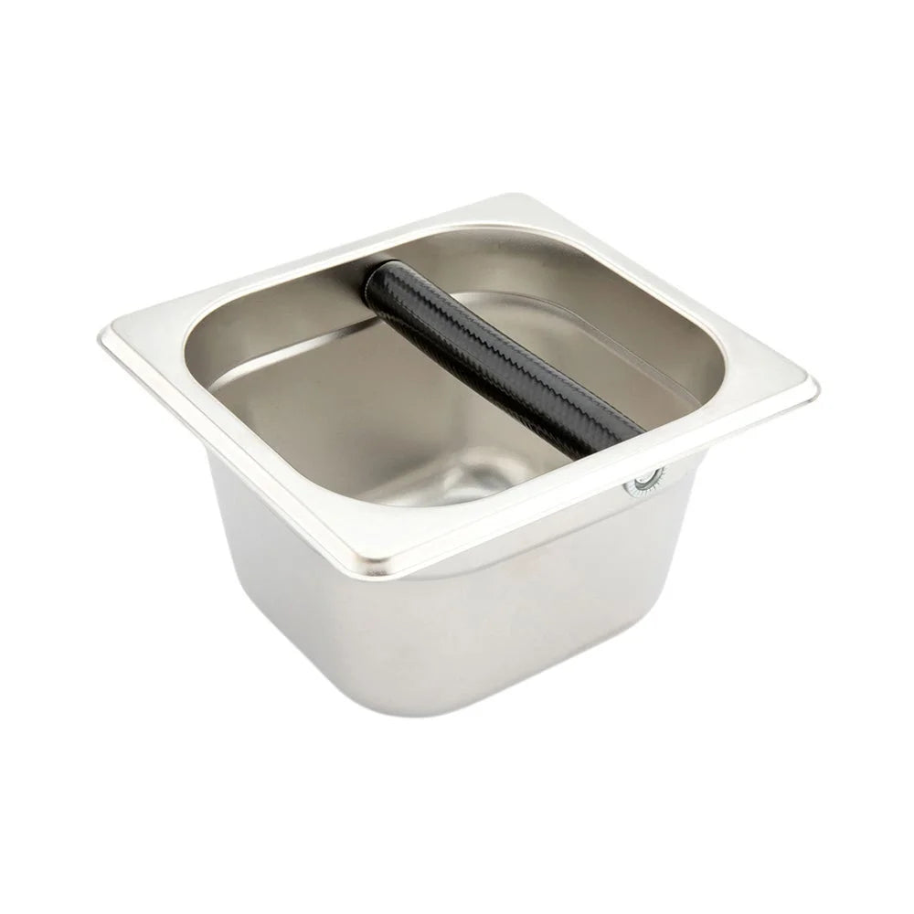 Restaurantware Restpresso Stainless Steel Coffee & Espresso Knock Box, 7 X 6.50 X 6 Inch - Restaurant Equipment and Smallwares - Canadian Distribution