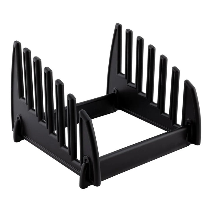 Restaurantware Rw Base 6-Compartment Black Collapsible Rack, 9 X 9 X 6.5 Inch - Restaurant Equipment and Smallwares - Canadian Distribution