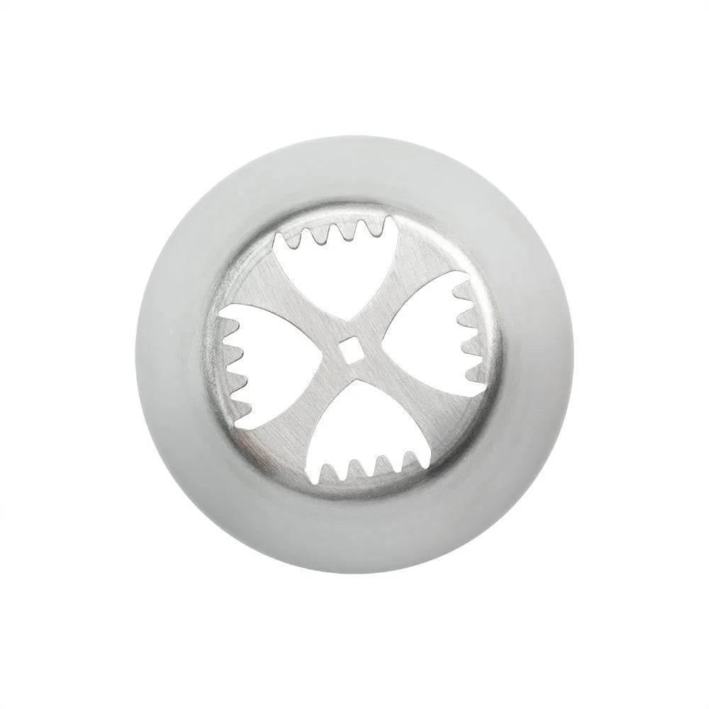 Restaurantware Pastry Tek Stainless Steel Russian #4 Piping Tip, 1.5X1.5X1.75In - Restaurant Equipment and Smallwares - Canadian Distribution